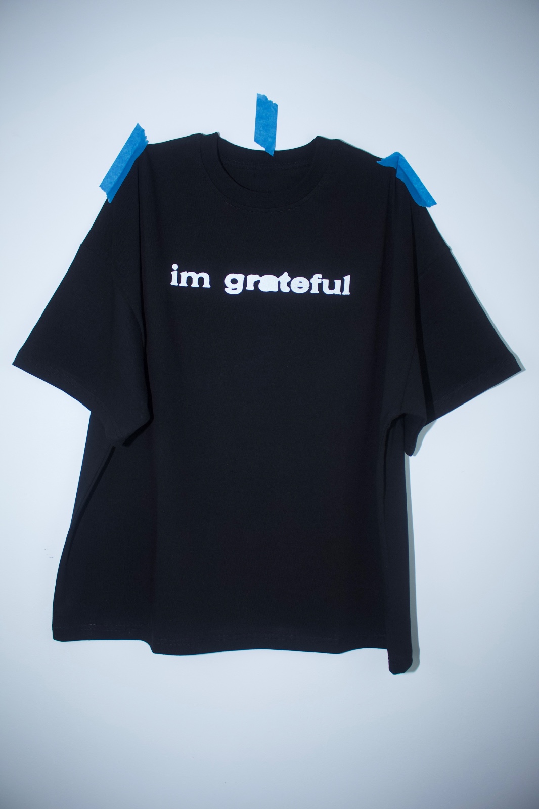 MANIFEST Im Grateful - flatlay, recznie drukowany print